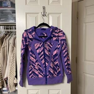 Ivivva Vibrant Purple and Pink Kids Jacket